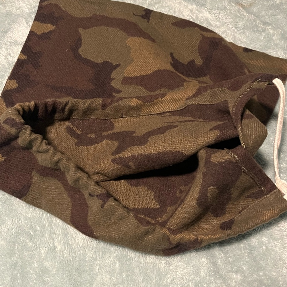 Yuketen Fleece Dust Boot Carry Bag Camo new Drawstring - Picture 5 of 8